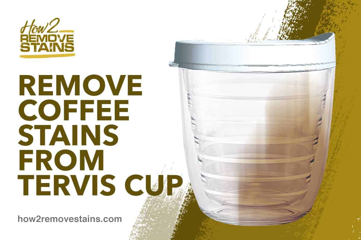 Hur man tar bort kaffefläckar från Tervis tumbler