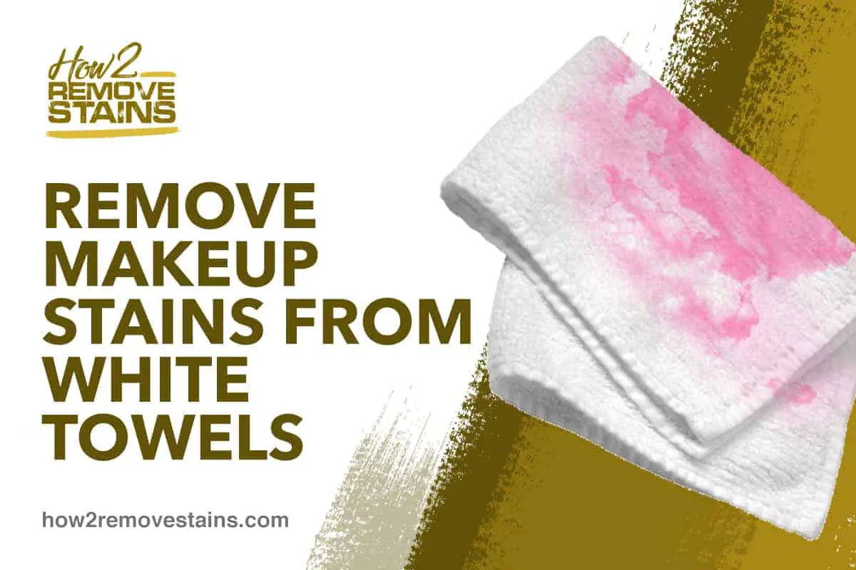 Hur man tar bort sminkfläckar från vita handdukar