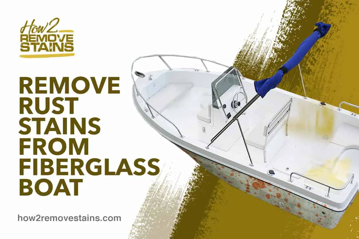 Hur man tar bort rostfläckar från glasfiberbåt