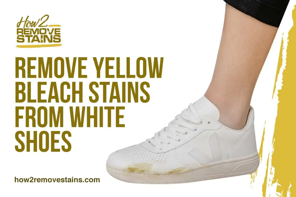 Hur man tar bort gula fläckar på skor